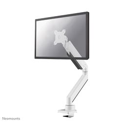 Neomounts by Newstar Select NM-D775WHITE Full Motion Desk Mount (clamp & grommet) for 10-32" Monitor Screens, Height Adjustable (gas spring) - White